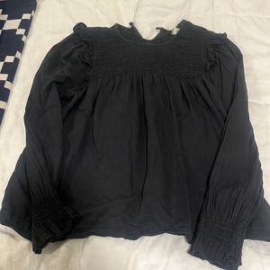 Madewell ruffle blouse